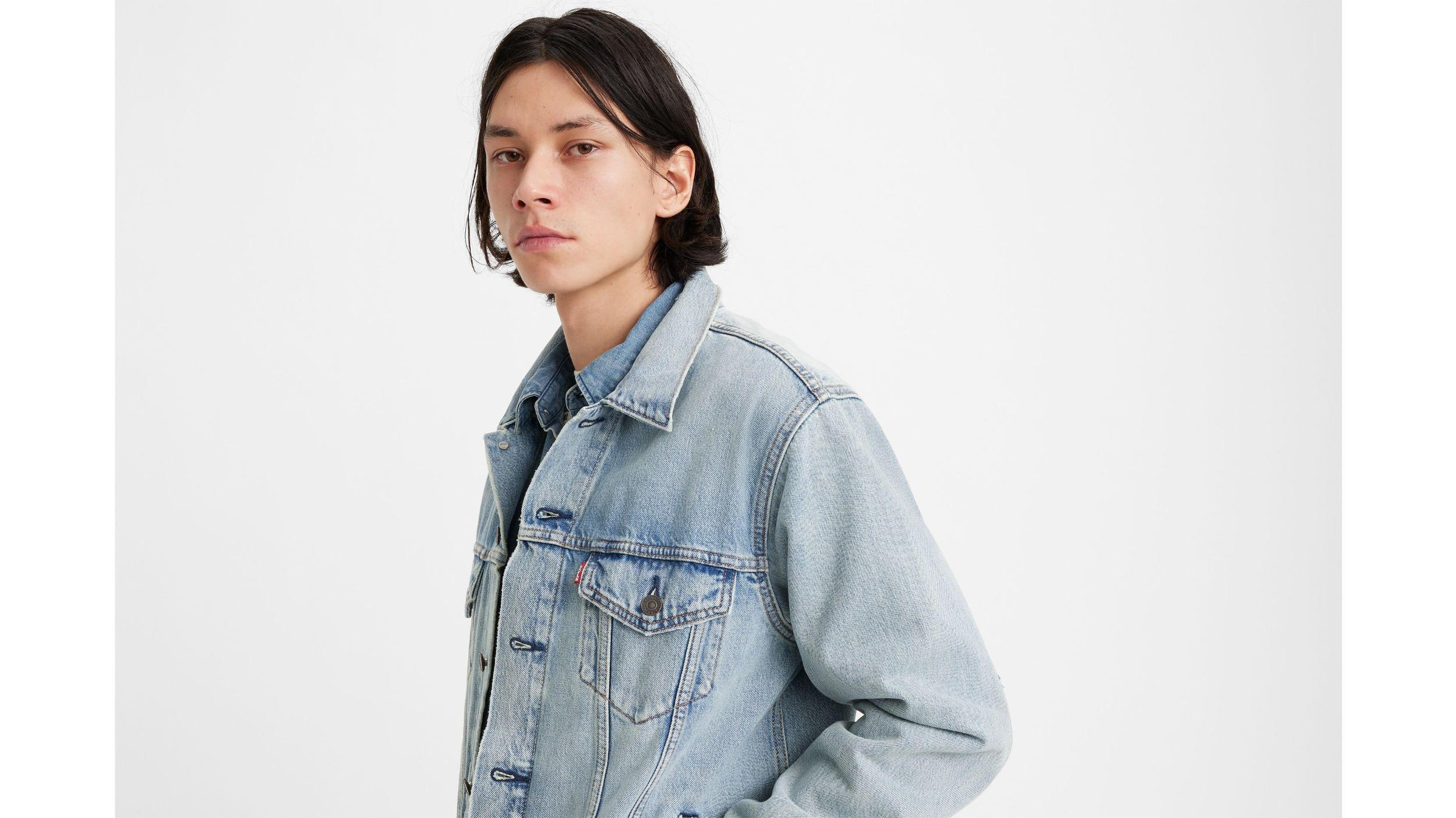 Relaxed Fit Trucker Jacket Product Image