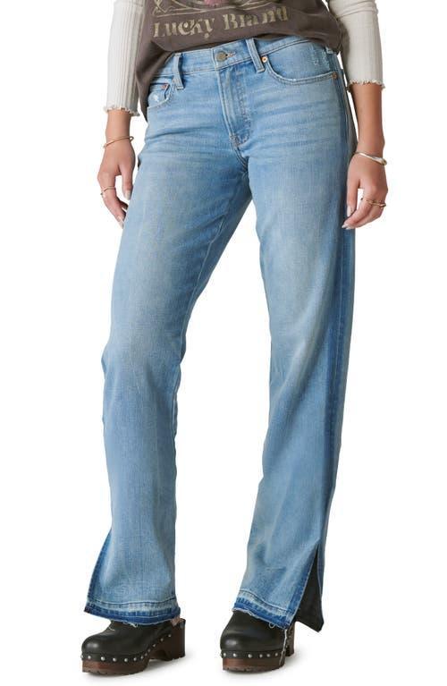Lucky Brand Womens Sweet Straight Leg Jeans Product Image