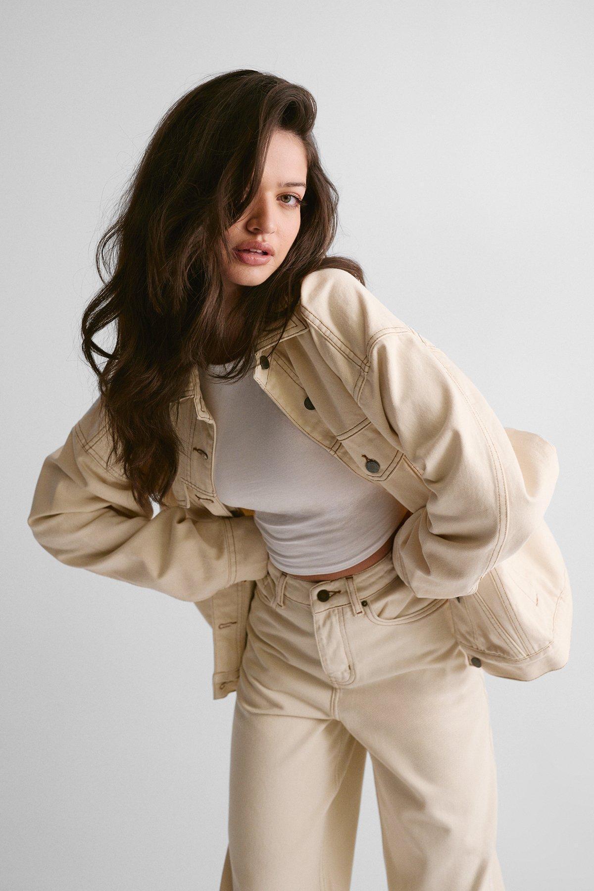 The Oversized Denim Jacket Product Image