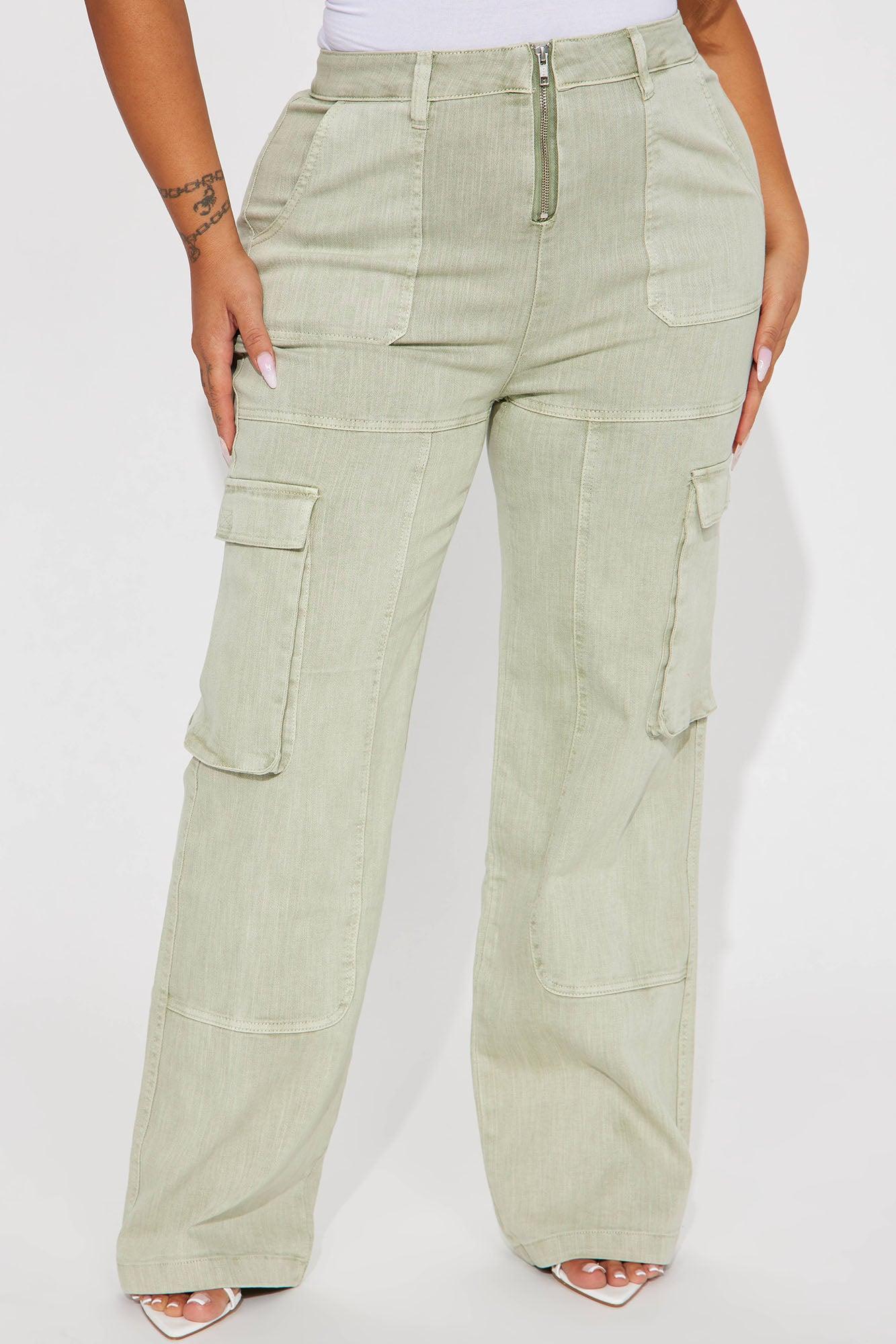 Mission Accomplished Cargo Pant - Sage Product Image