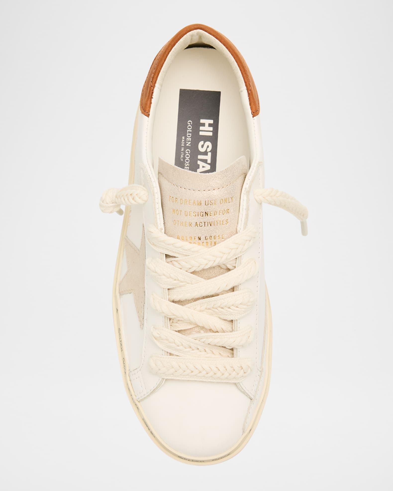 Hi-Star Leather Low-Top Sneakers Product Image
