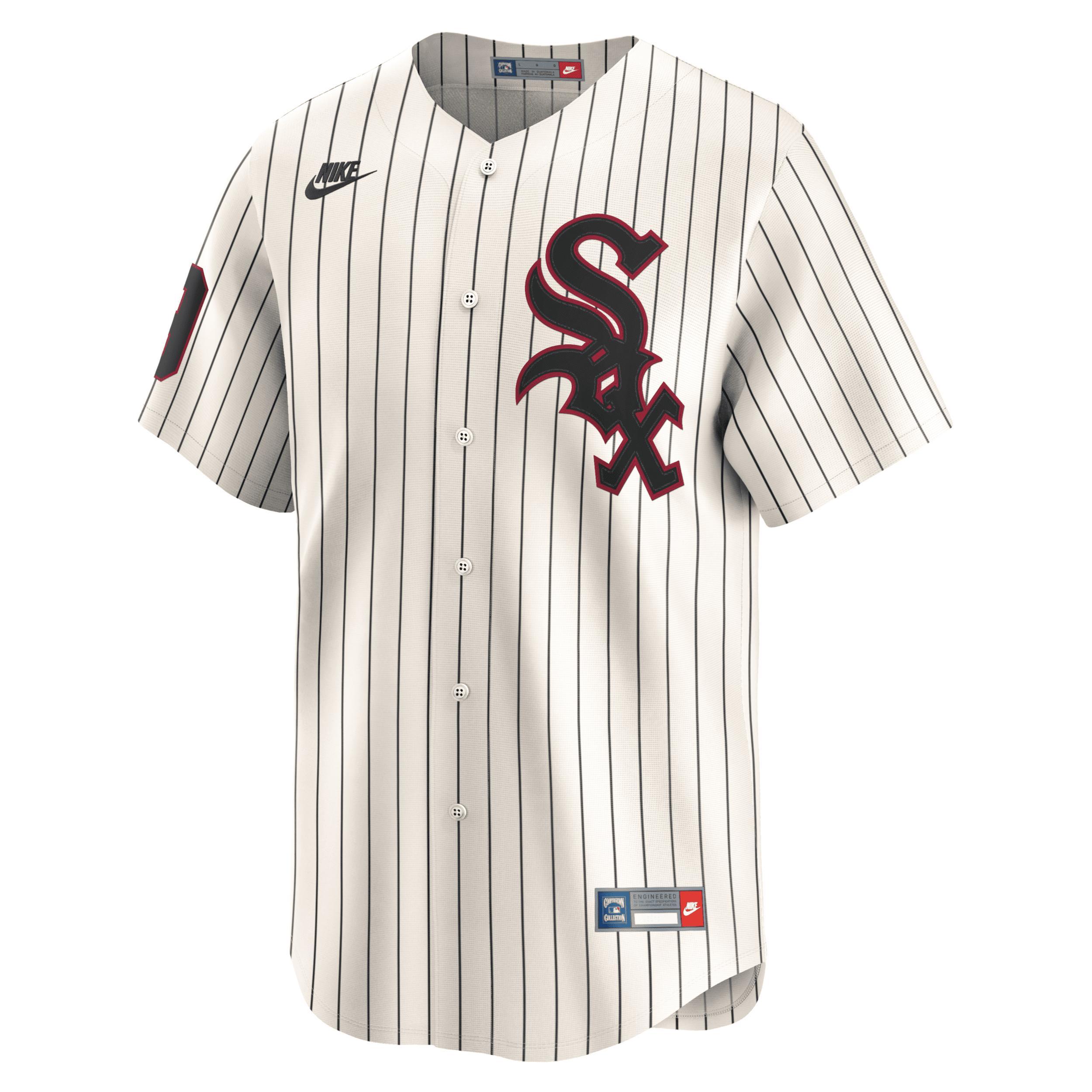 Men's Nike Minnie Minoso Cream Chicago White Sox Throwback Cooperstown Limited Jersey, Size: XL, Beige Product Image