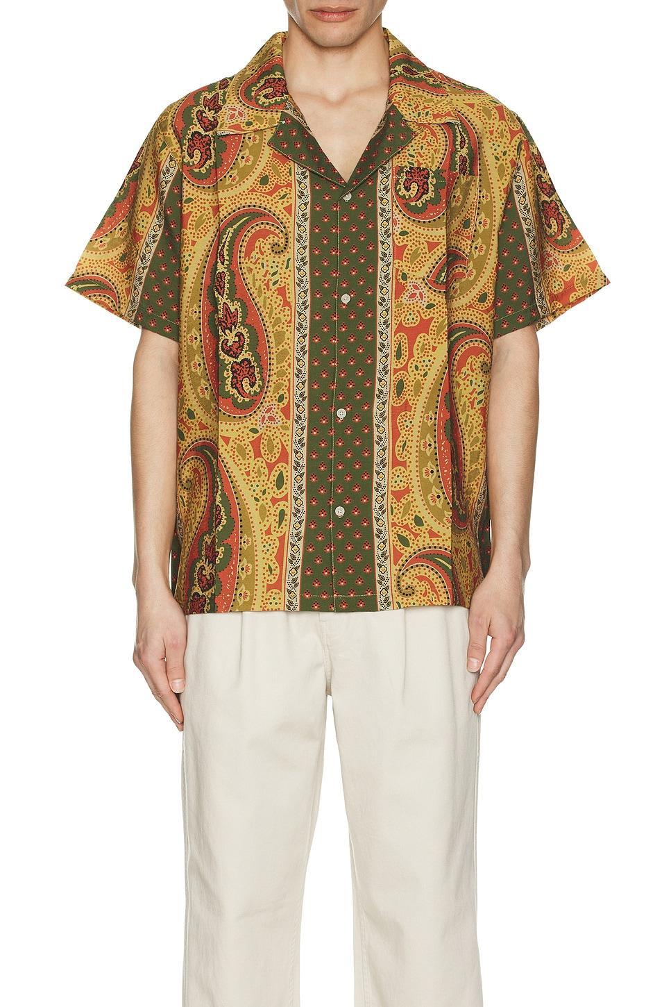 Paisley Short Sleeve Camp Shirt Product Image