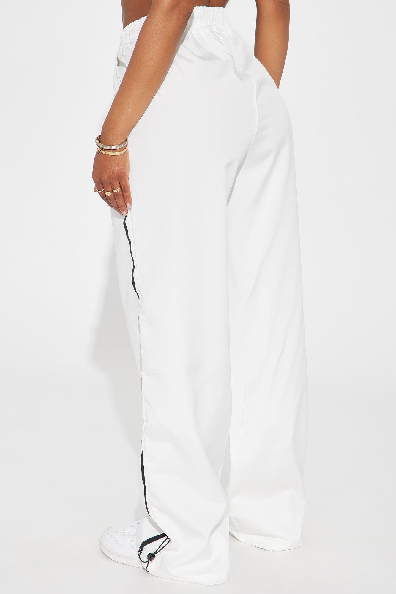 Certified Trackstar Windbreaker Track Pant - White Product Image