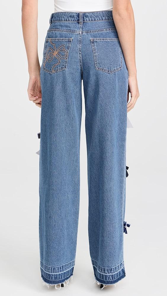 LoveShackFancy Dessa Pants | Shopbop Product Image