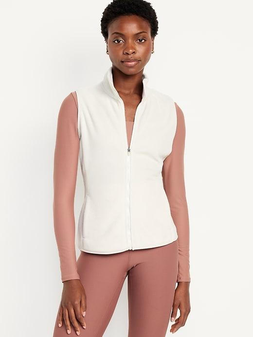 Microfleece Zip Vest Product Image