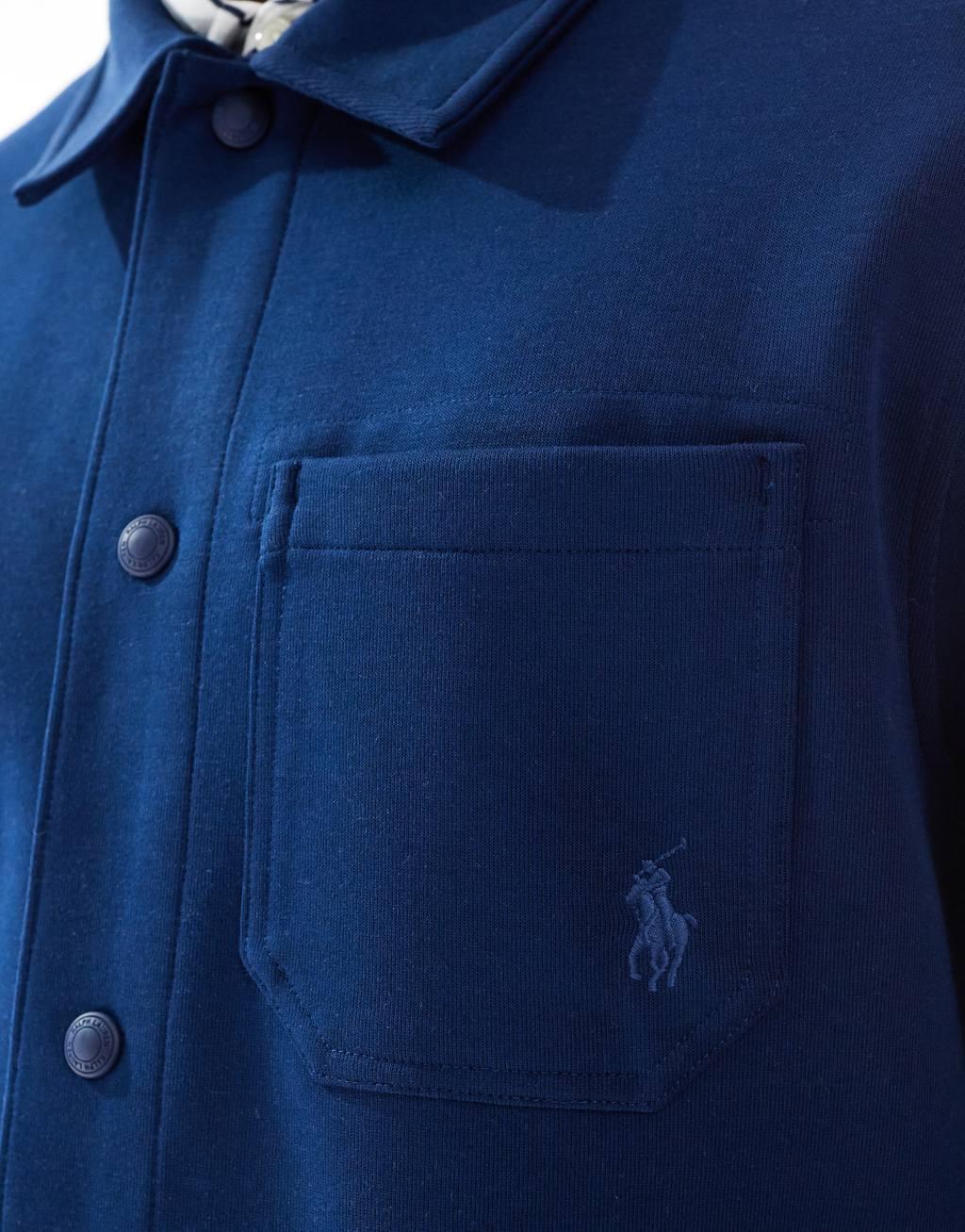 Polo Ralph Lauren icon logo all weather chore jacket in mid blue Product Image