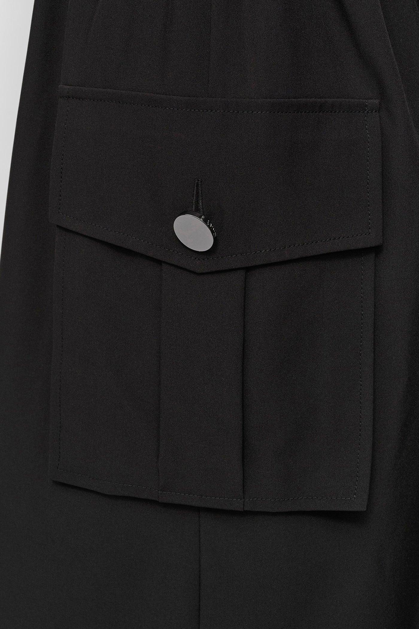 MIXED MEDIA CARGO A-LINE DRESS Product Image