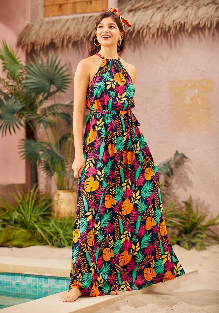 Illuminated Elegance Maxi Dress Product Image