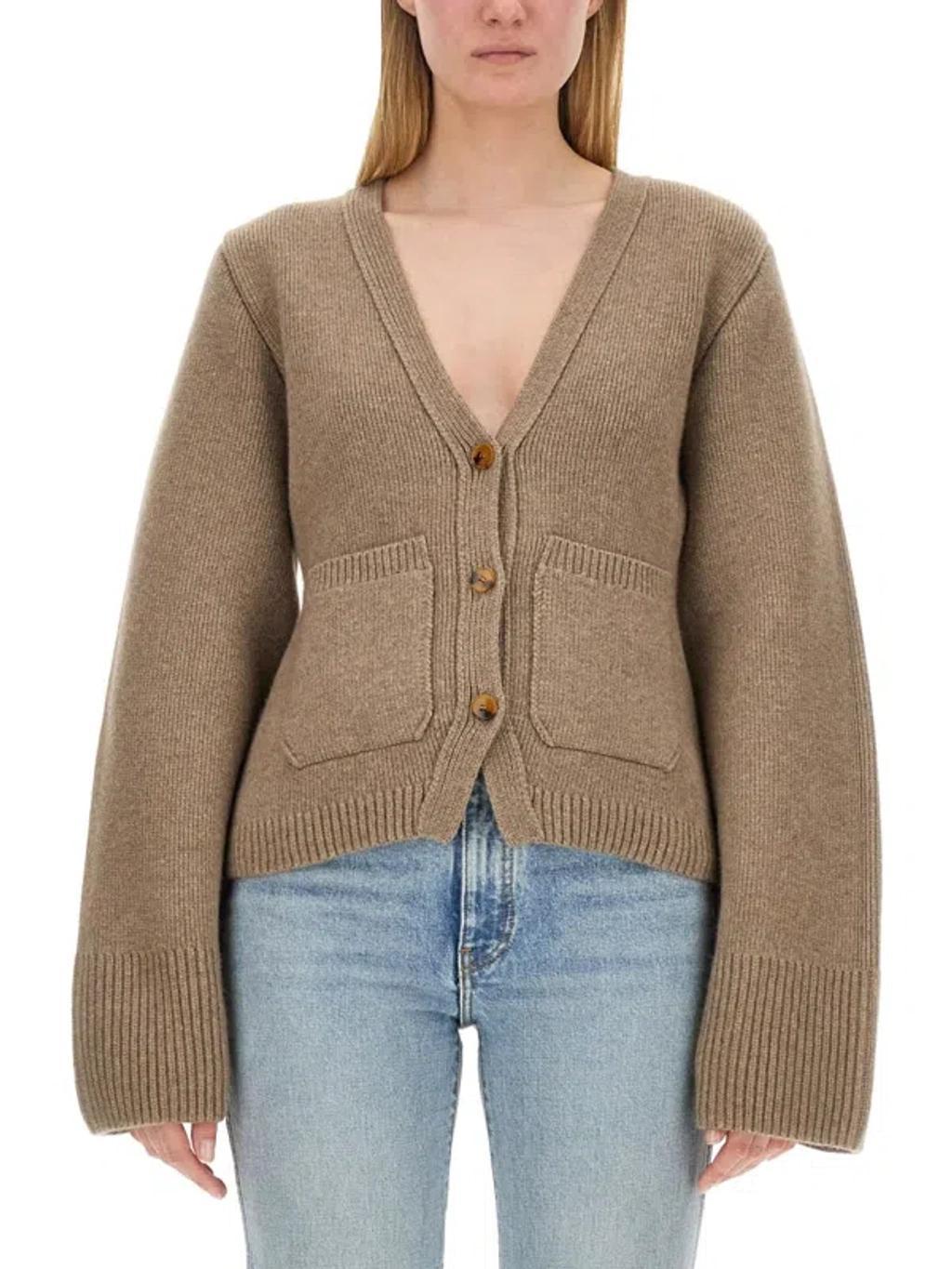 The Scarlet cashmere cardigan Product Image