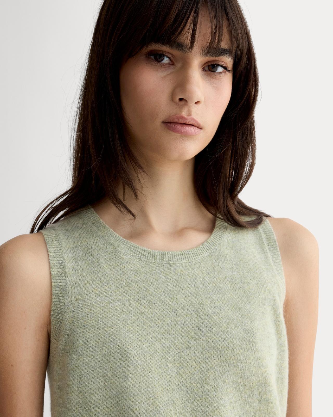The Classic Tank in Cashmere Product Image