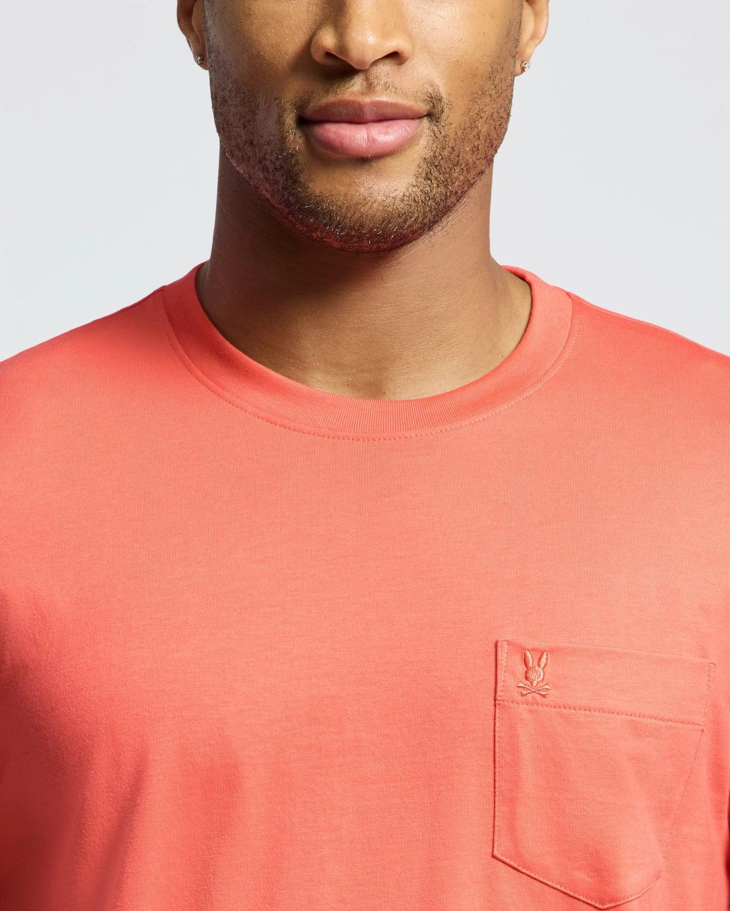 MENS BONNIE REGULAR FIT POCKET TEE - B6U011D200 Male Product Image