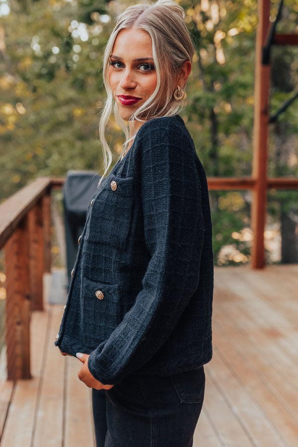 Soho Style Knit Cardigan Product Image