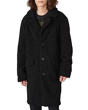 Karl Lagerfeld Paris Fleece Regular Fit Coat Product Image