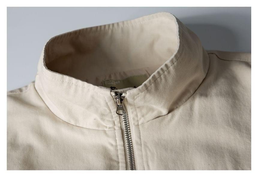 Stand-Collar Overfit Jacket Product Image