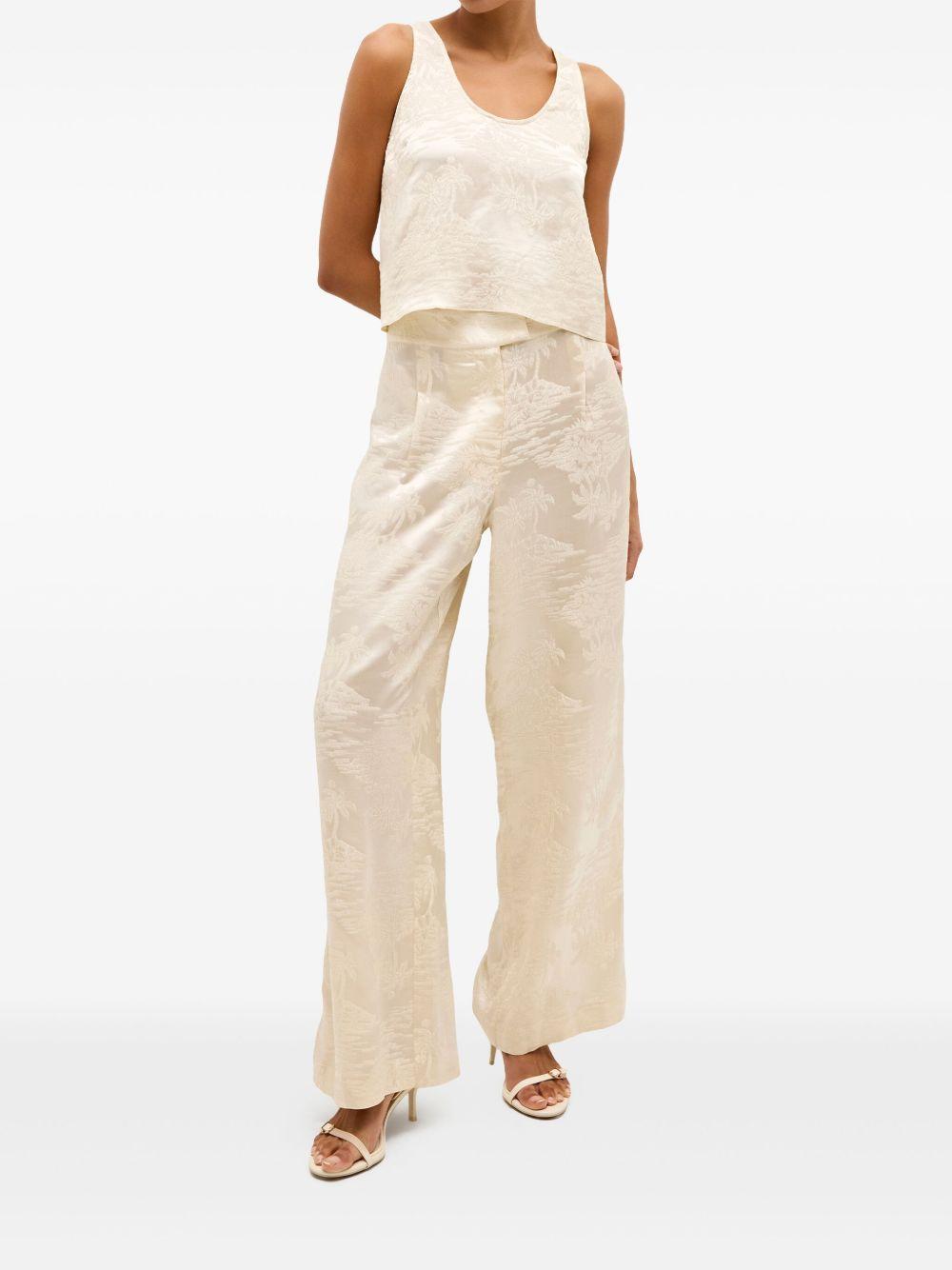 Alea embroidered sleeveless top Product Image