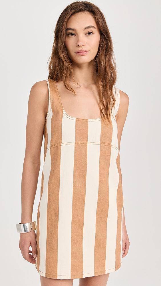 SIMONMILLER Sahara Striped Denim Dress | Shopbop Product Image