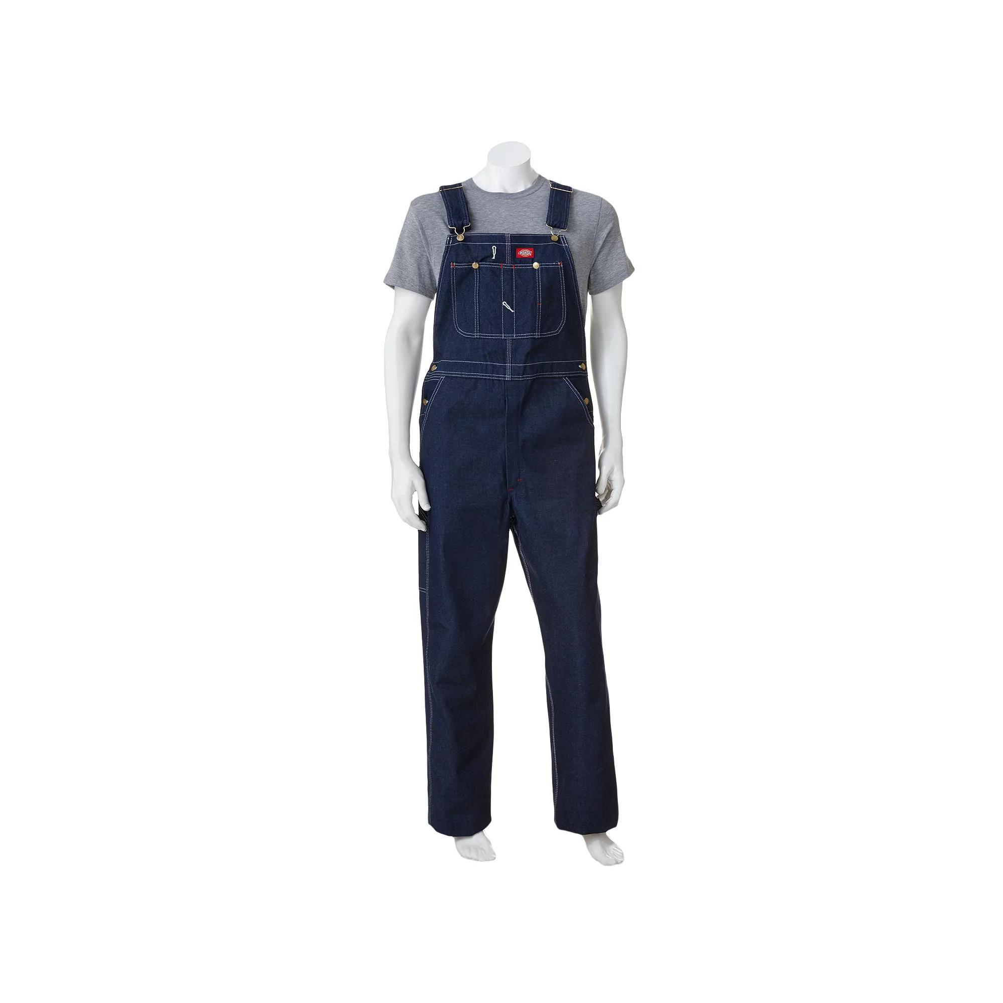 Mens Dickies Bib Overalls Blue Bas Product Image