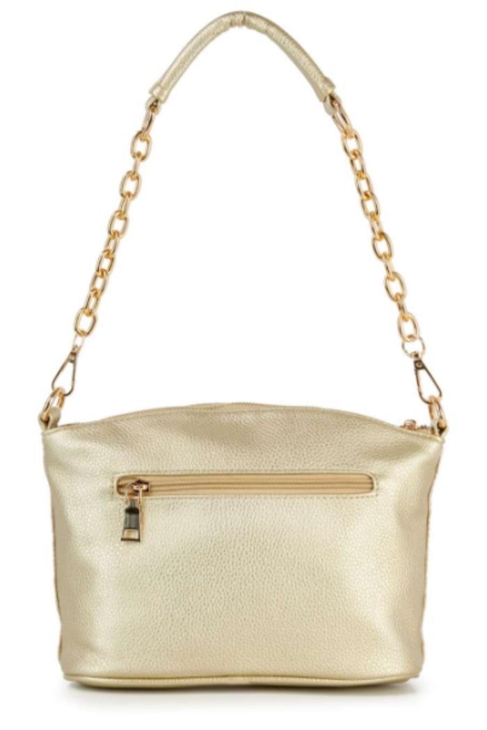 Gold Rhinestone Covered Crossbody Product Image