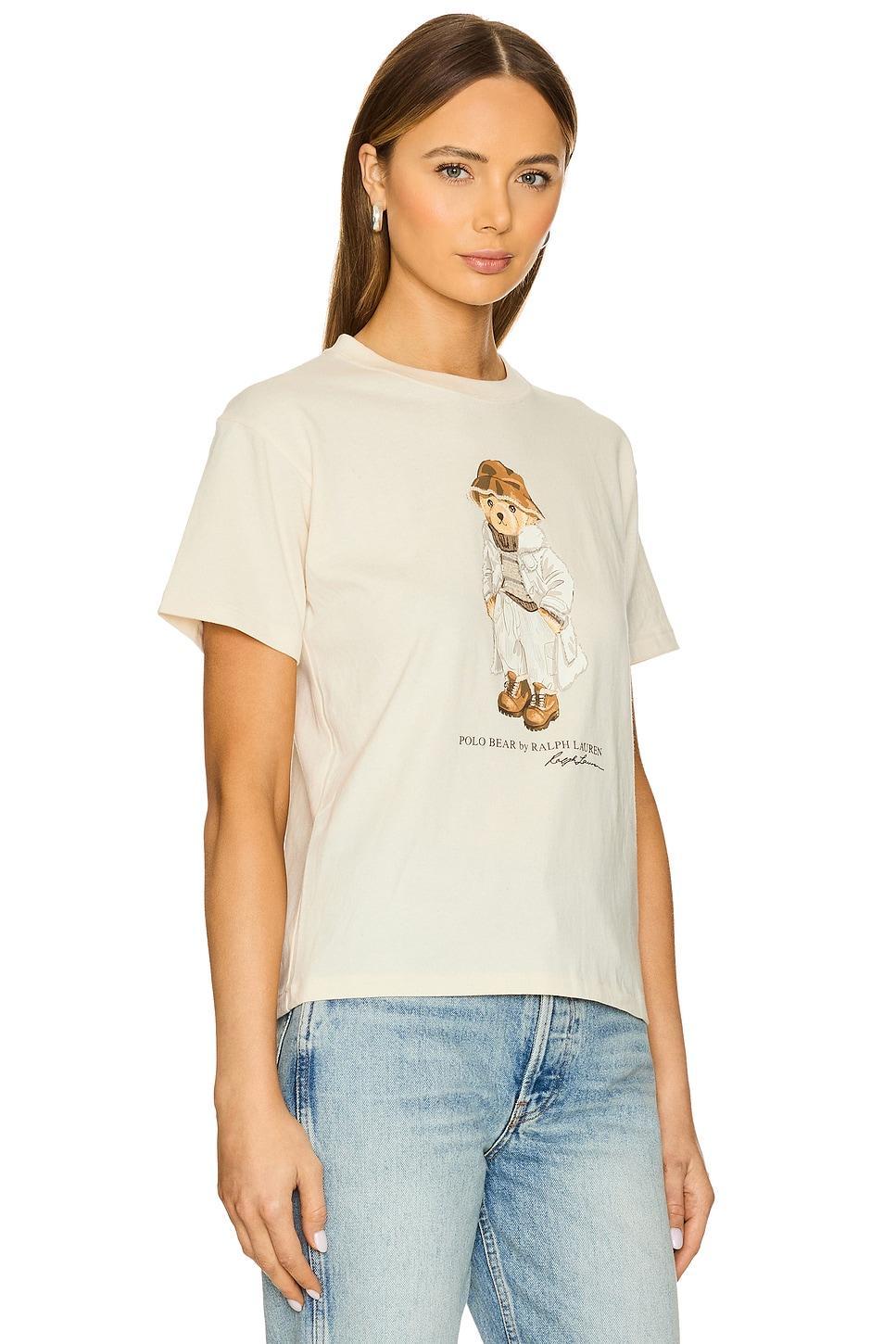Polo Bear Cotton Jersey Tee in Deck Wash White Polo Ralph Lauren Product Image
