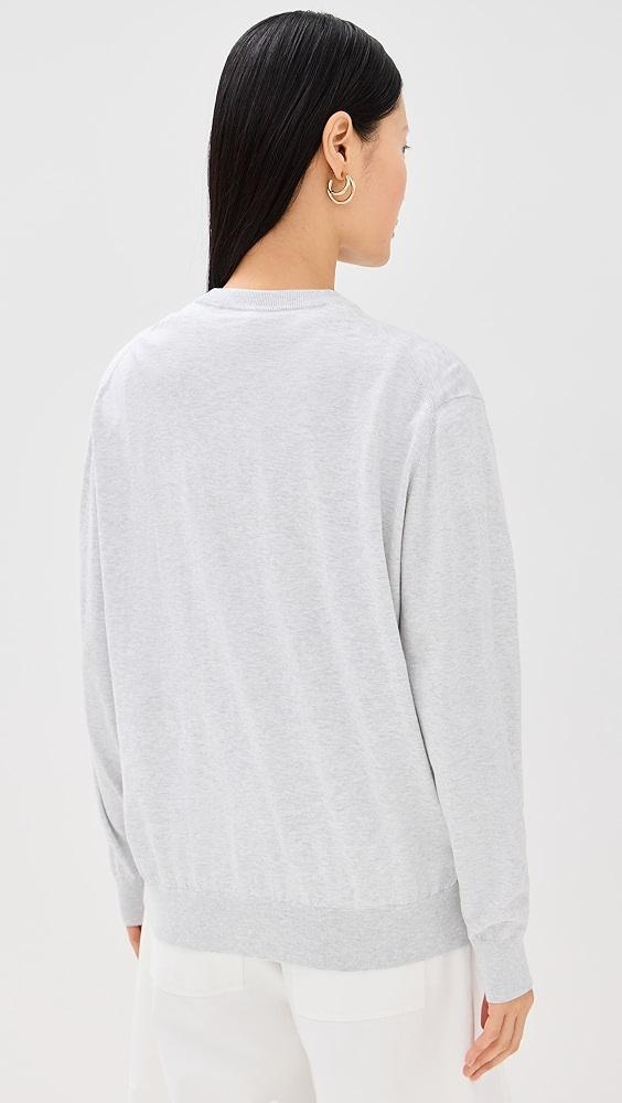 Tibi Super Fine Gauge Perfect Pullover | Shopbop Product Image