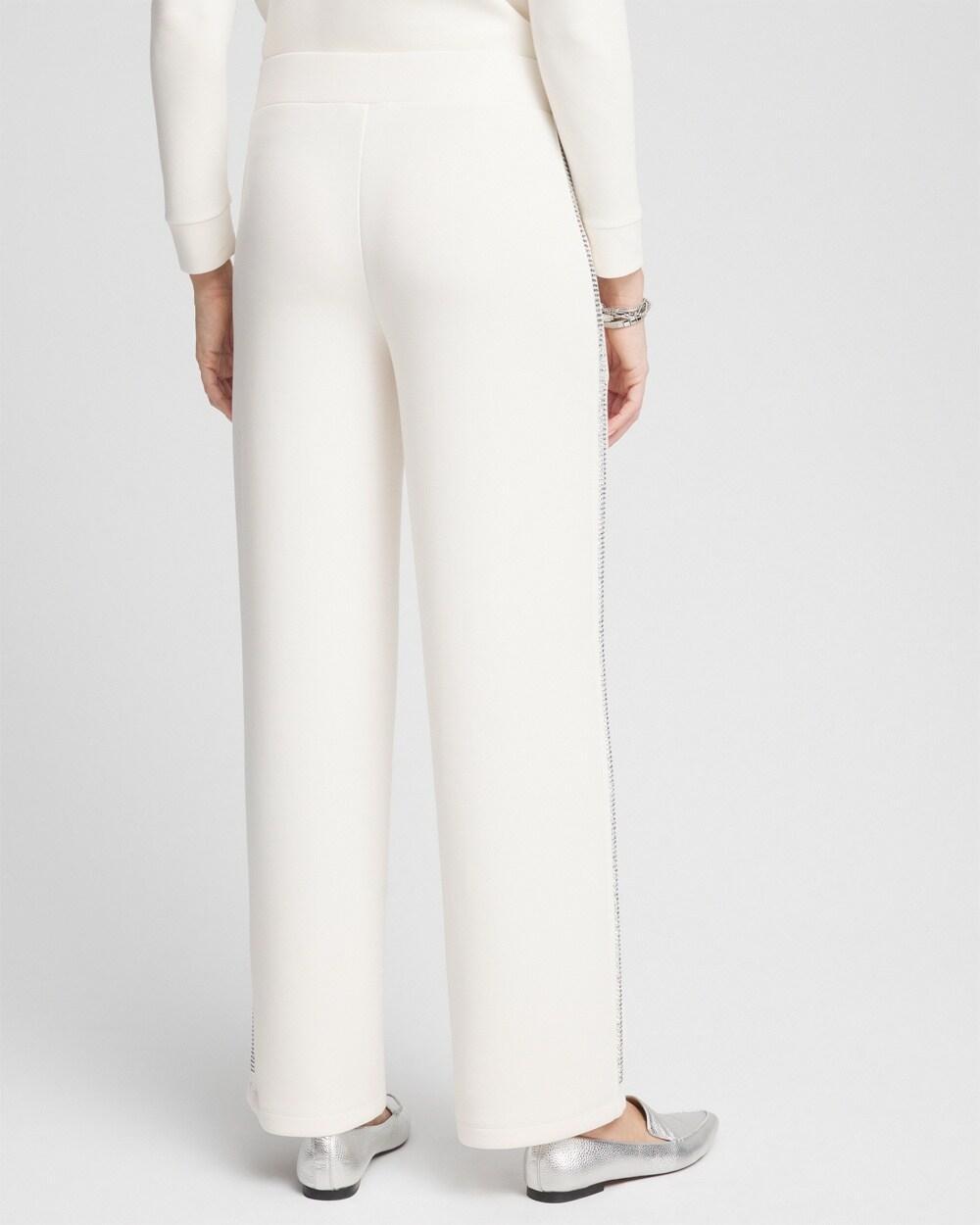 Zenergy® Scuba Embellished Pants Product Image