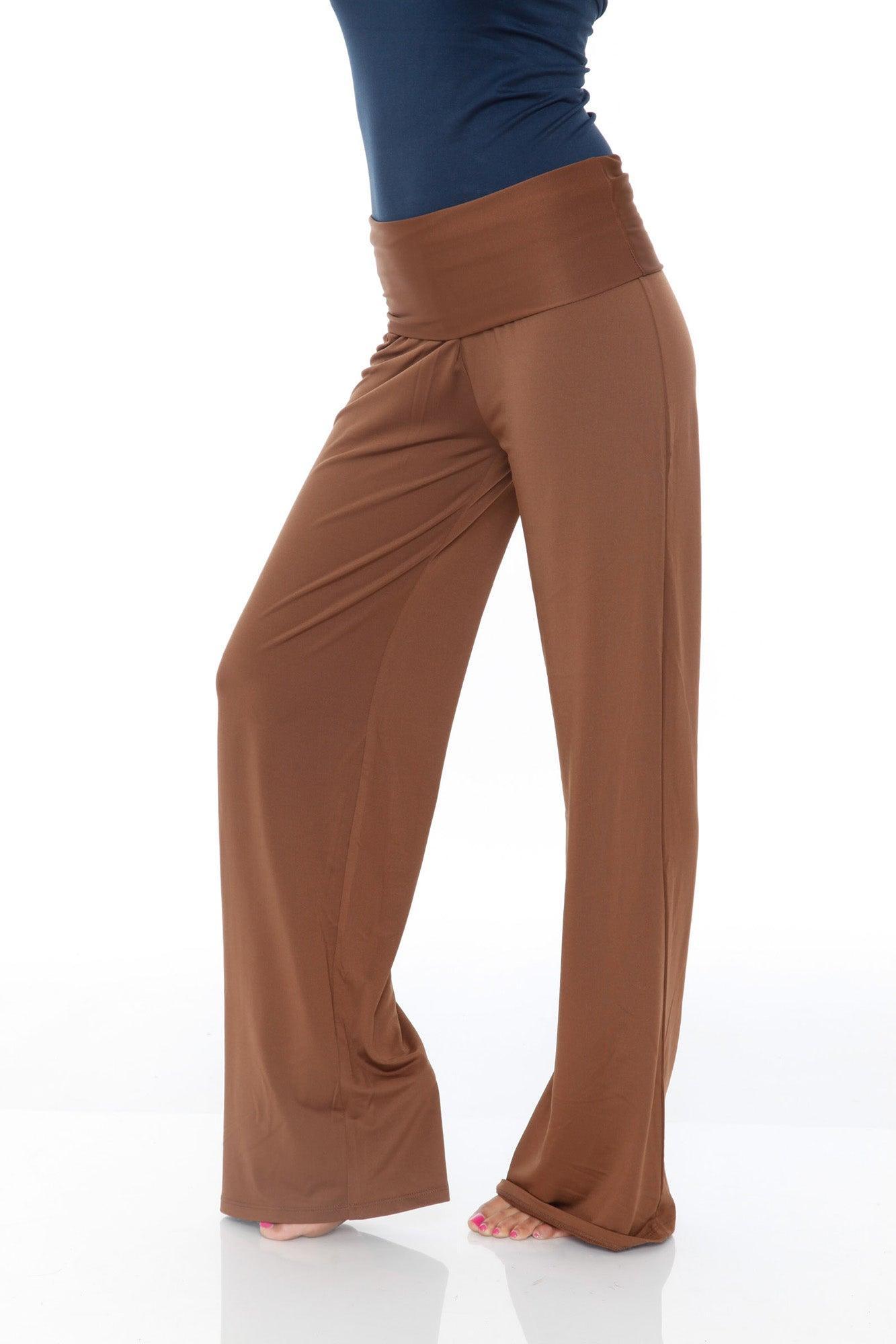 Palazzo Solid Print Pants Product Image