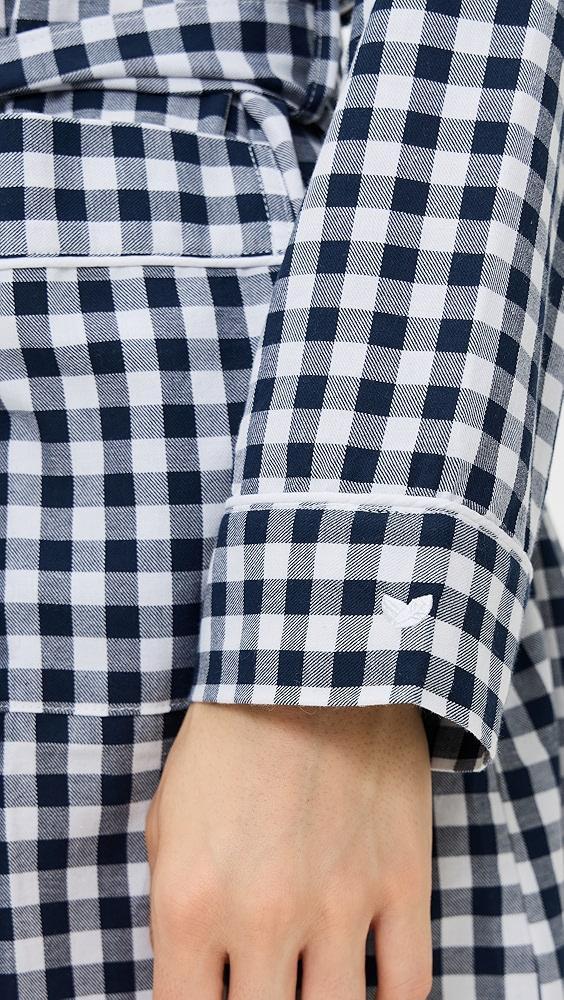 Petite Plume Gingham Robe | Shopbop Product Image