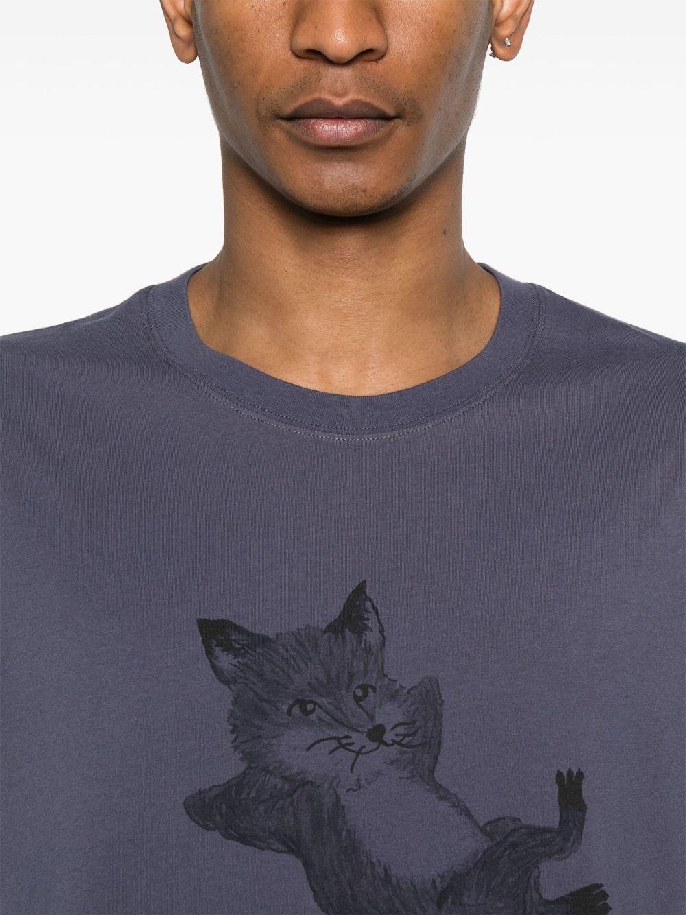 Chillax-print T-shirt Product Image