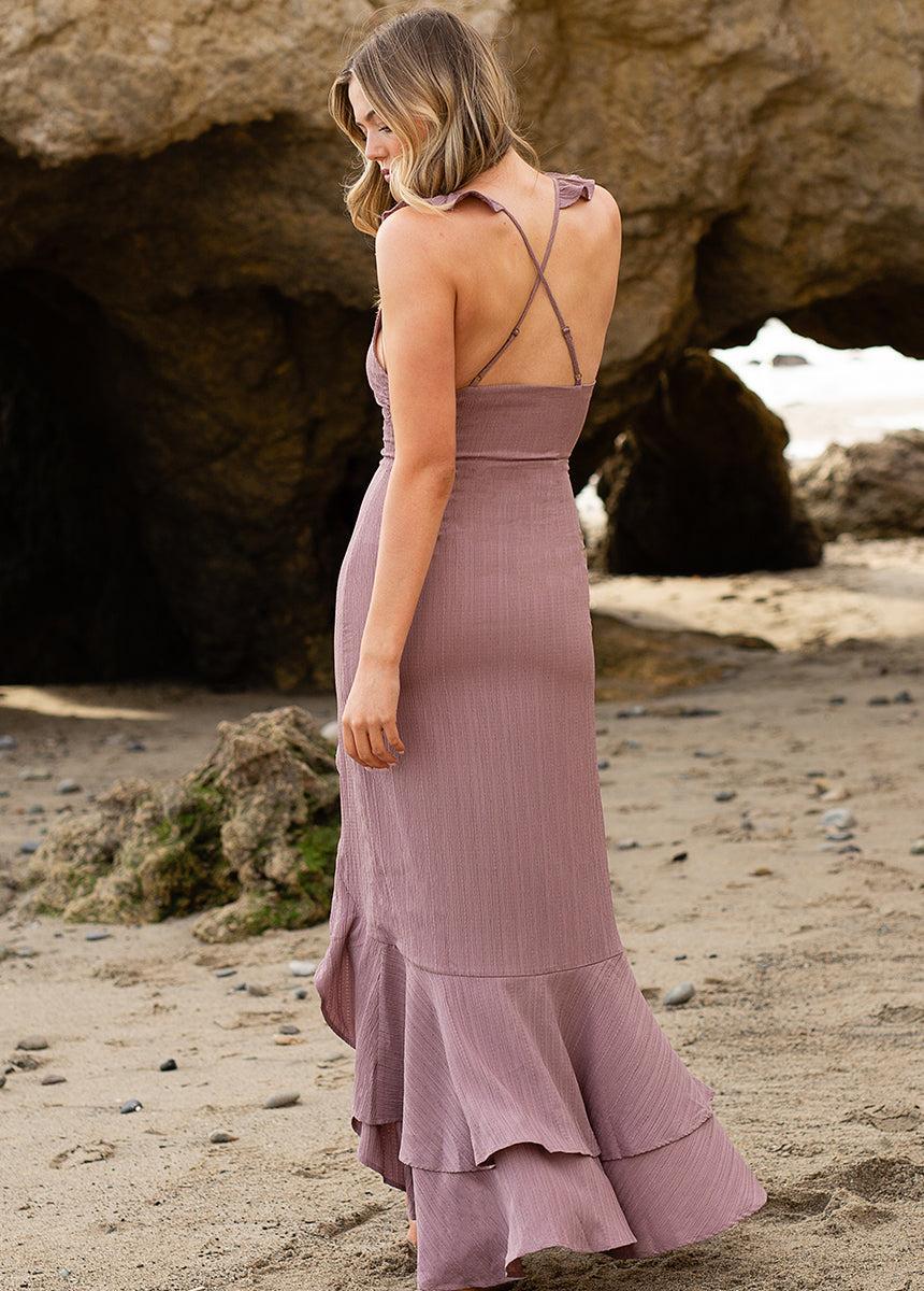 Taman Dress in Lavender Dust Female Product Image