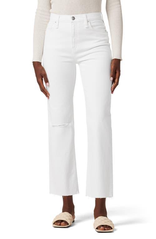 Hudson Jeans Remi High-Rise Straight Crop in Dest Shadow (Dest Shadow) Women's Clothing Product Image
