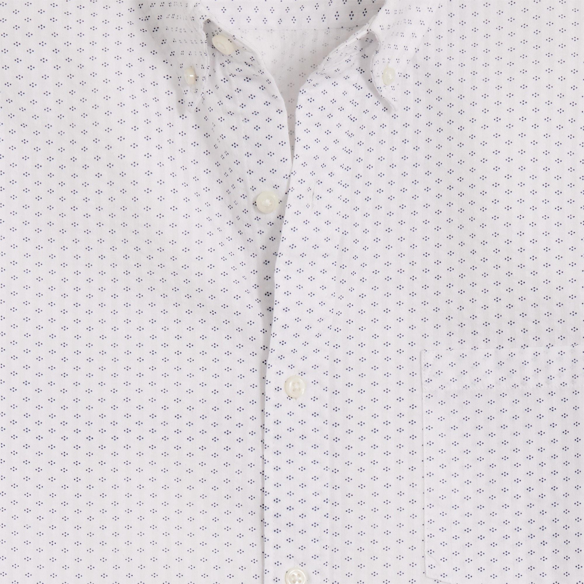 Short-sleeve seersucker shirt Product Image