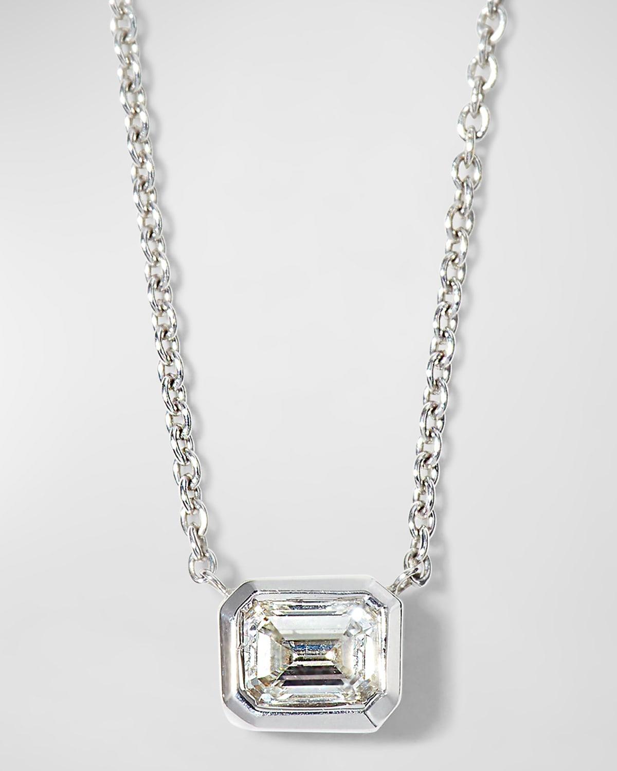 Roberto Coin 18K Yellow Gold Tiny Treasure Diamond Pendant Necklace, 18 Product Image