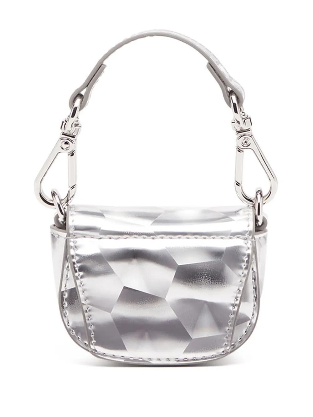 1dr Xxs metallic-leather shoulder bag Product Image