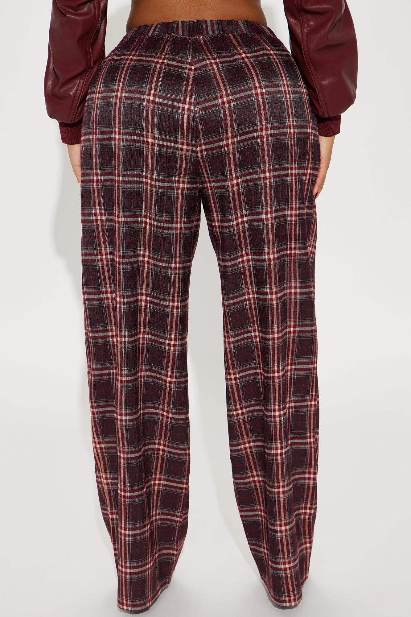 Yazzy Plaid Boxer Pant - Multi Color Product Image