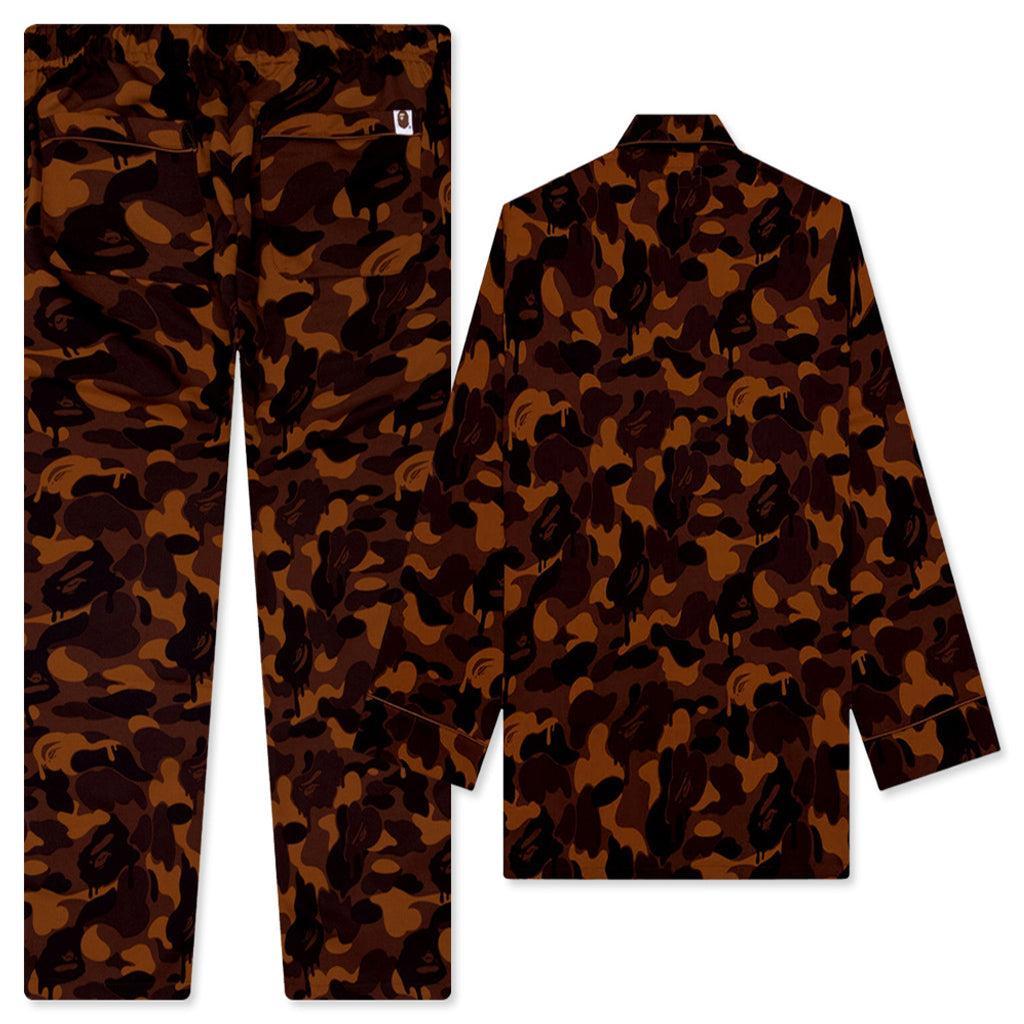 Valentine Chocolate Camo Pajamas - Brown Male Product Image