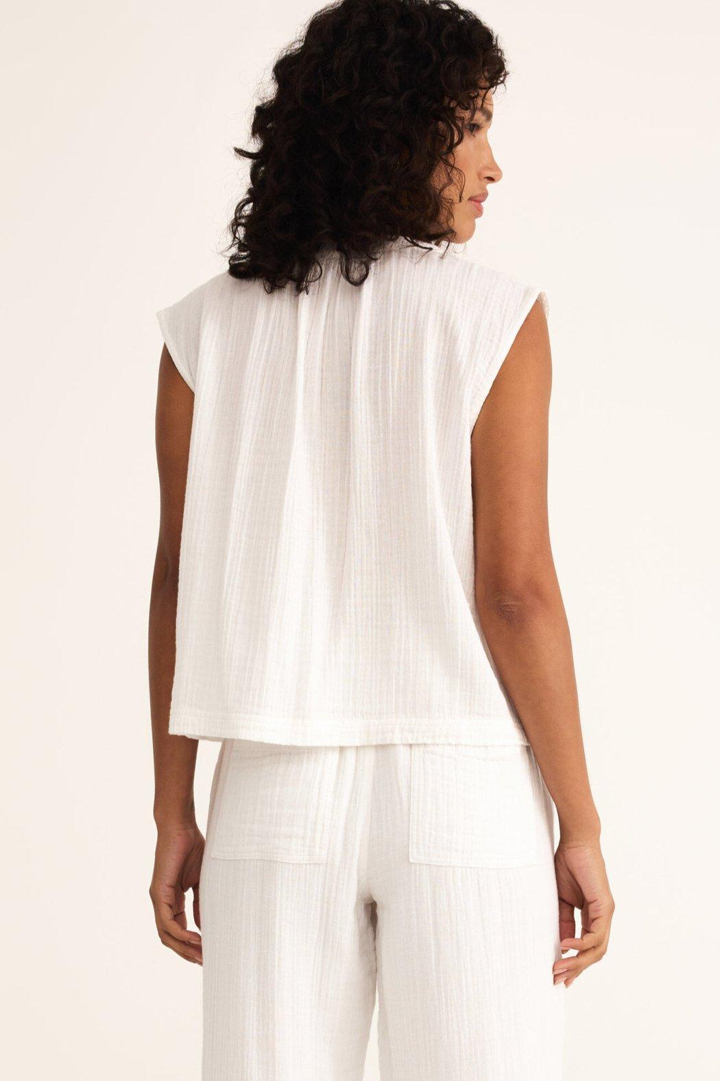 Cliffside V-Neck Airy Top Product Image