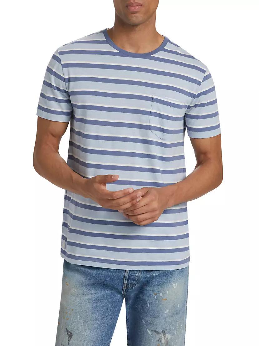 Striped Cotton T-Shirt Product Image