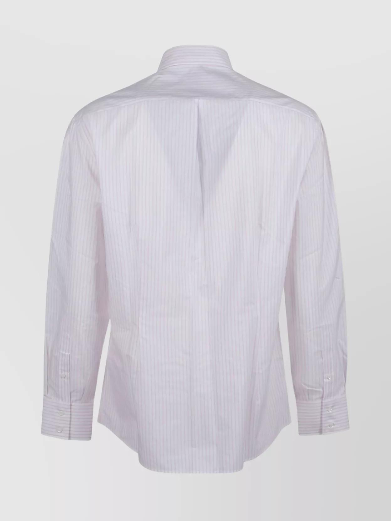 BRUNELLO CUCINELLI Striped Long Sleeves Shirt Product Image