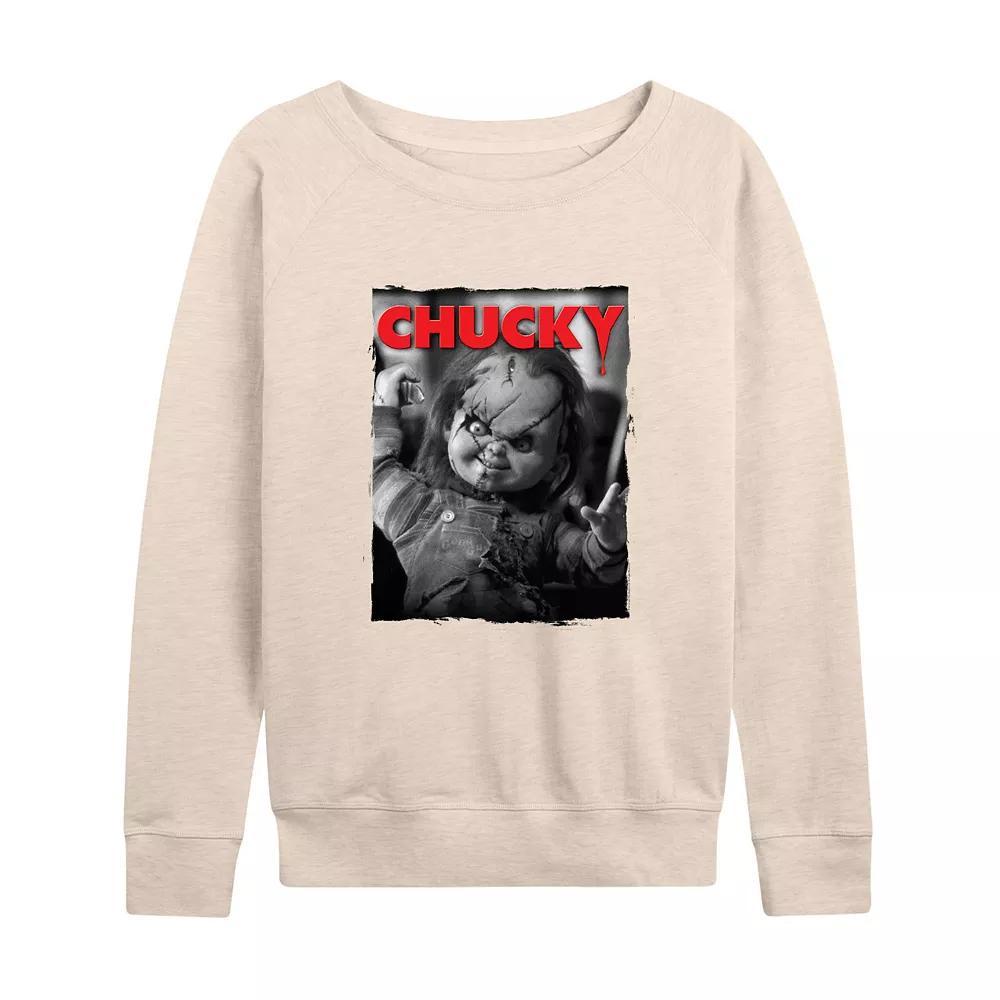 Womens Chucky Attack French Terry Long Sleeve Tee Product Image