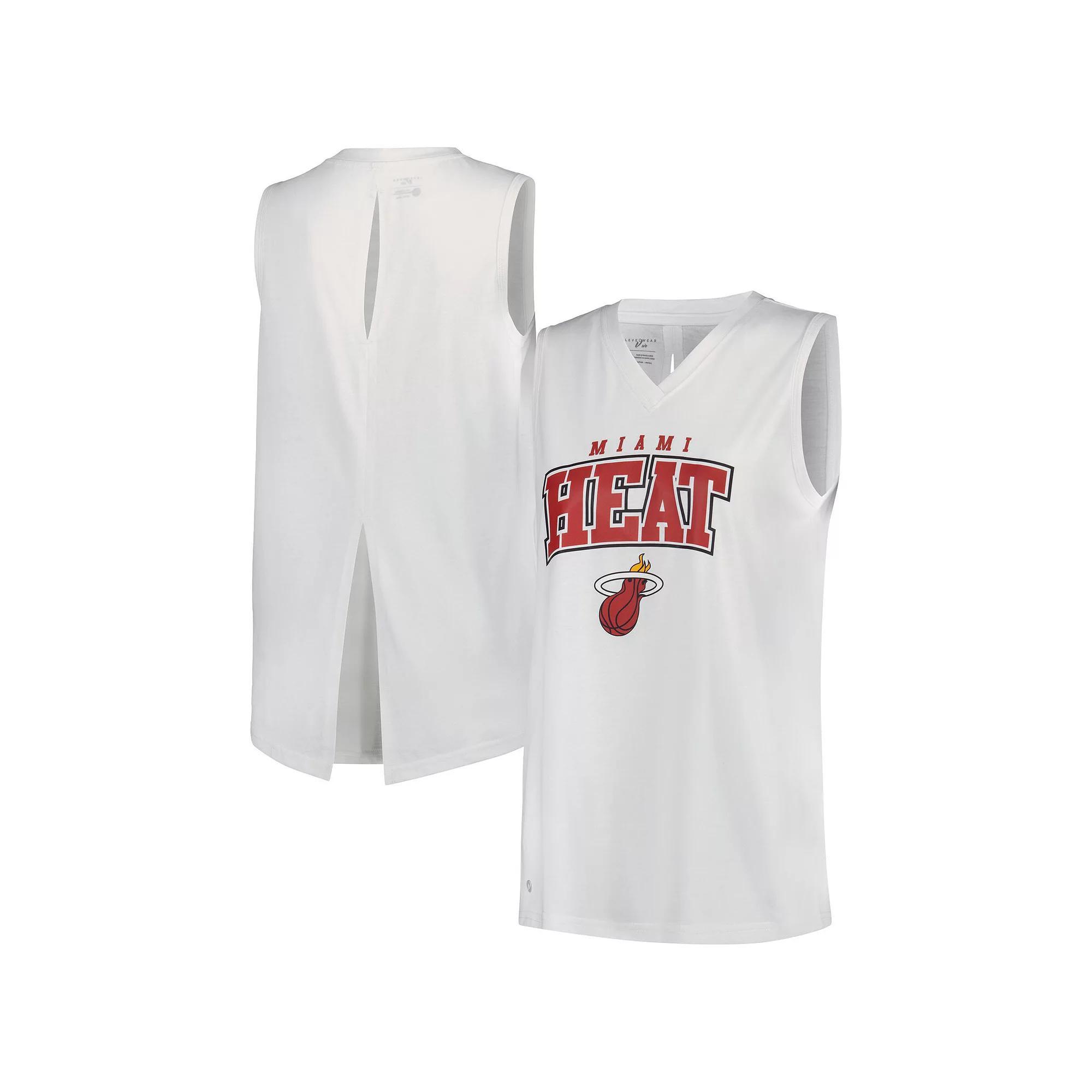 Womens Levelwear Miami Heat Paisley Peekaboo Tank Top Product Image