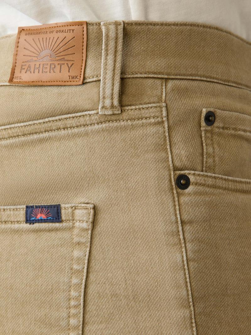 Stretch Terry 5-Pocket Pant - Desert Khaki Product Image