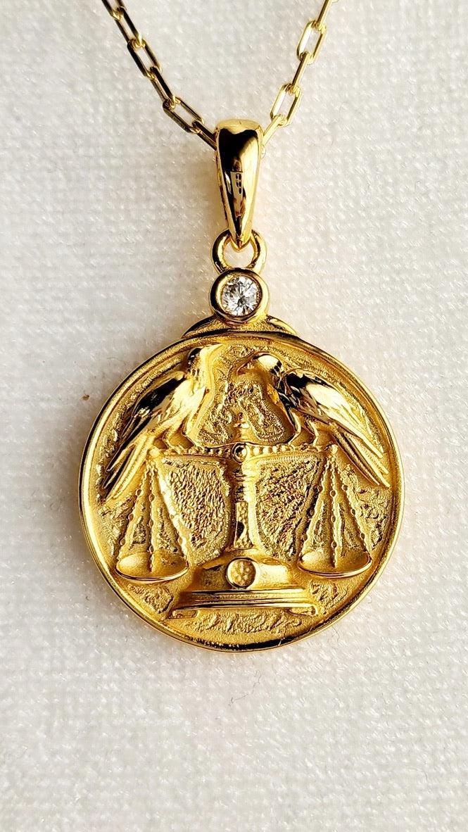Zodiac Libra V2 Necklace Product Image