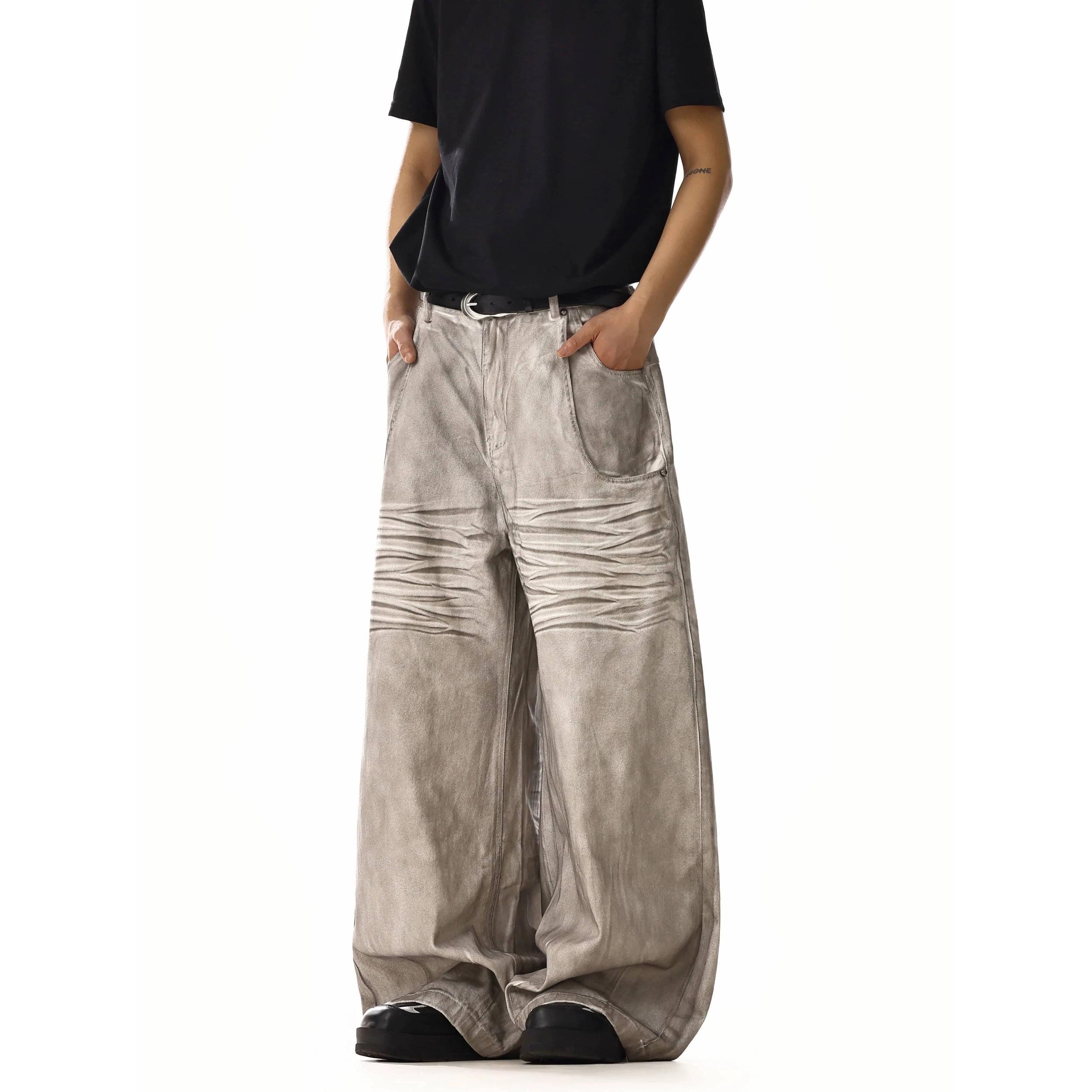 RT No. 18208 LIGHT GRAY HEAVY JEANS Product Image