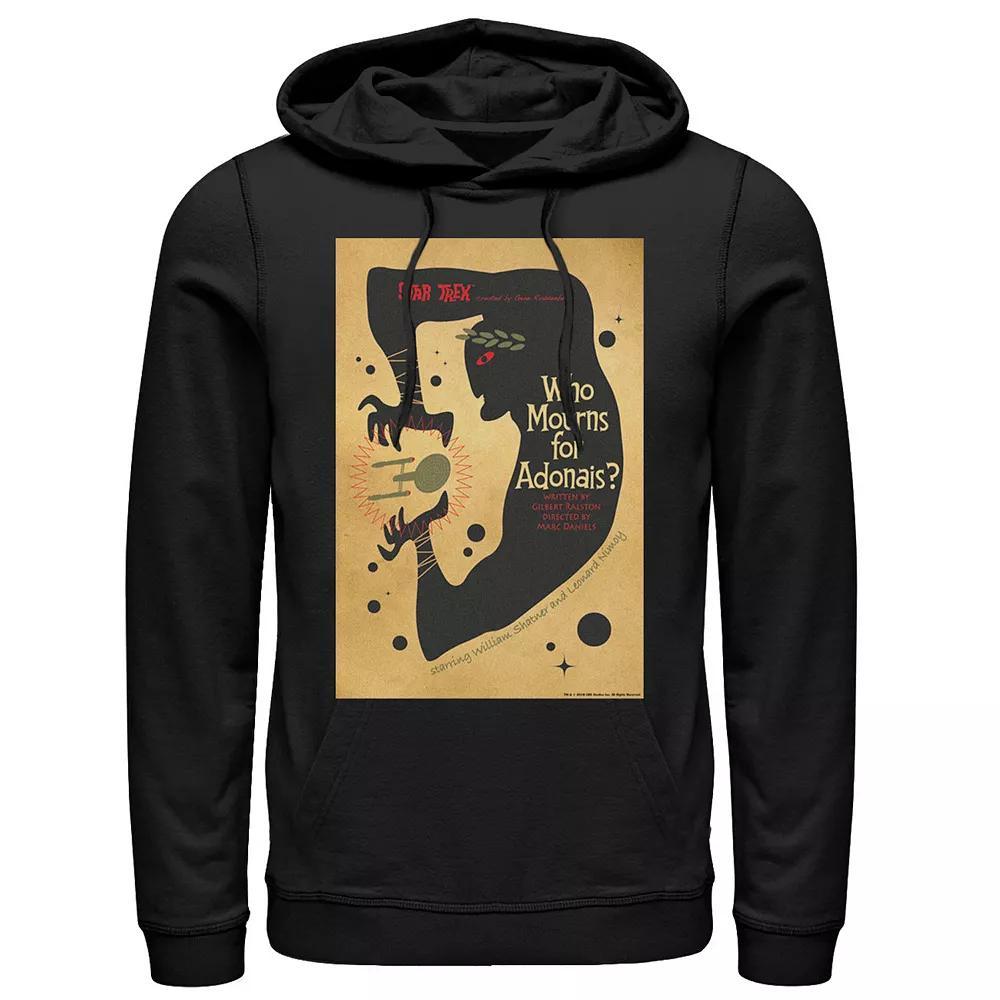 Men's Star Trek Original Series Mourn for Adonais Hoodie, Size: XL, Black Product Image