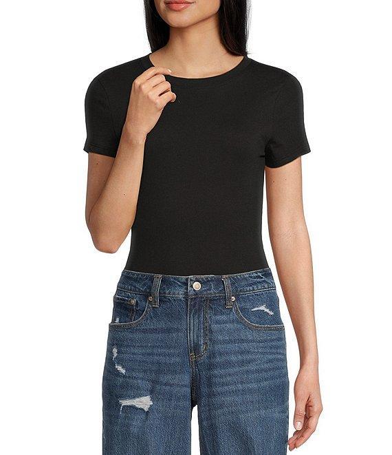 Copper Key Crew Neck Short Sleeve Bodysuit Product Image