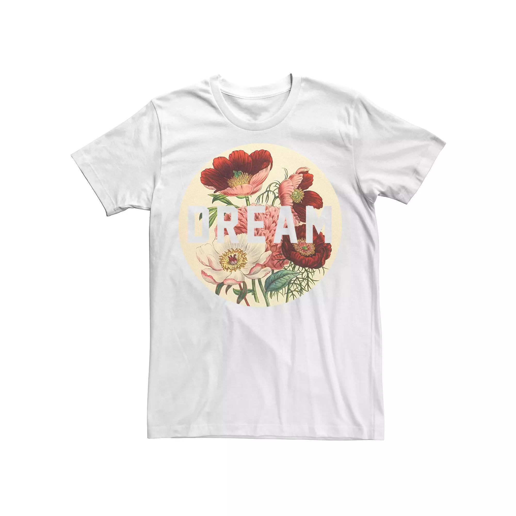 Men's Dream Circle Flower Fill Tee, Size: 3XL, Light Blue Product Image