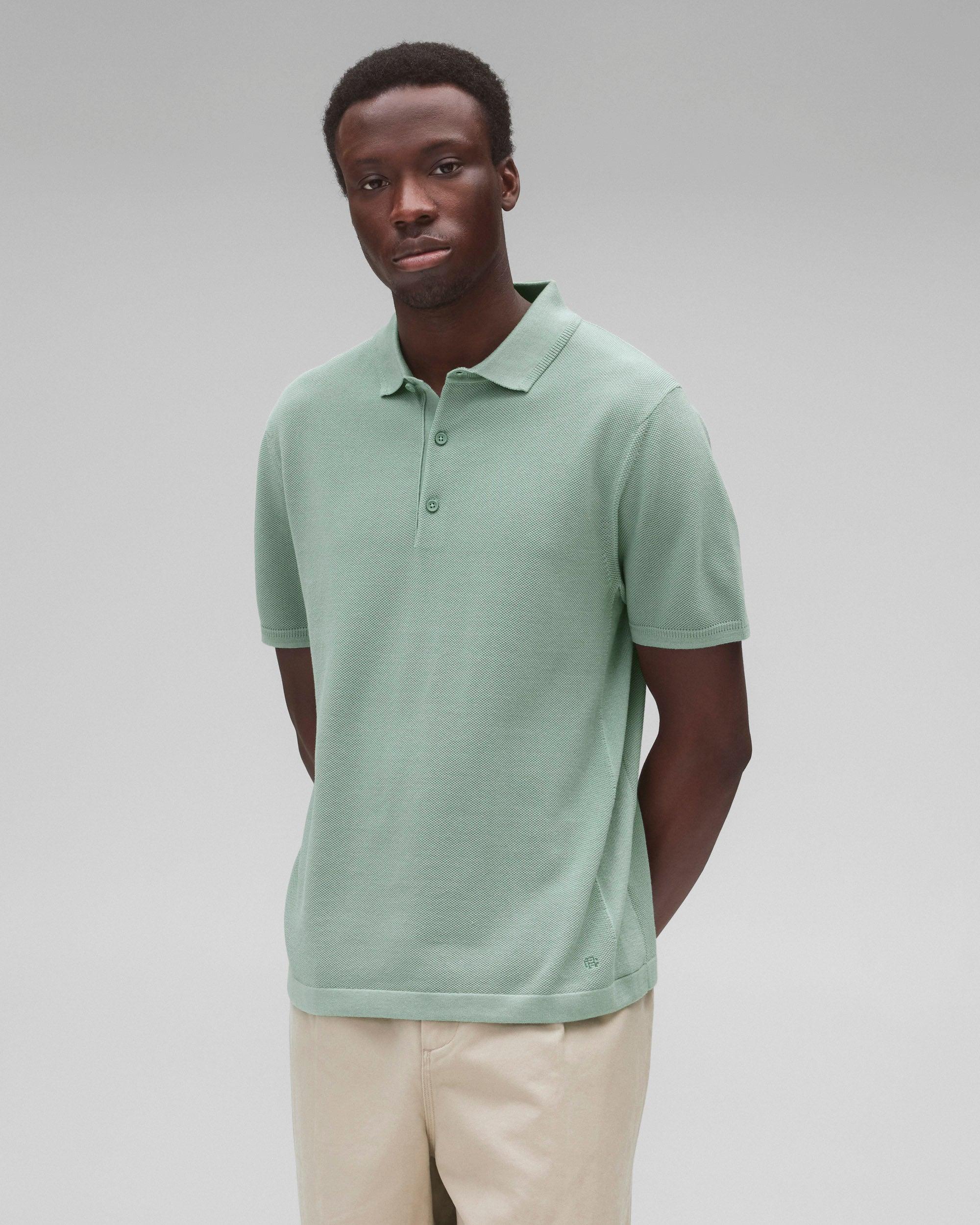 Supima Pique Ace Polo Male Product Image