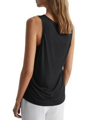 Riley Silk Front Tank Top Product Image