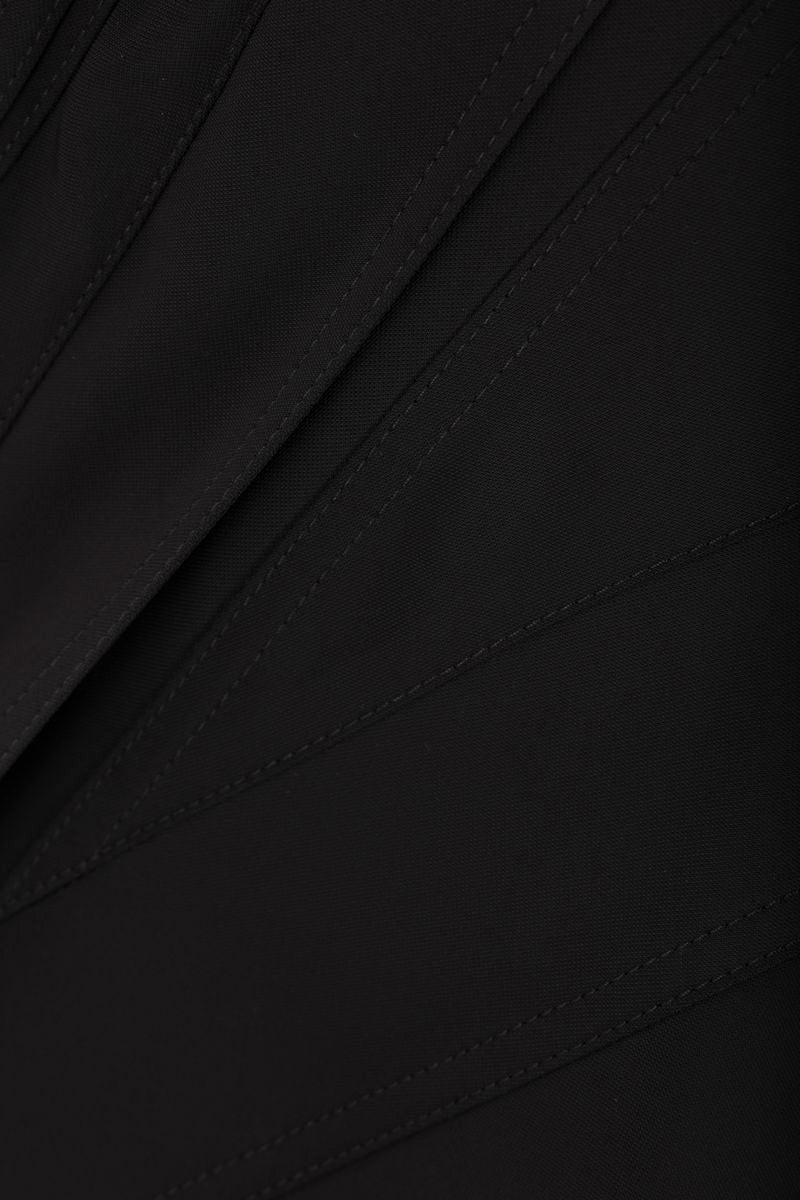 BOTTEGA VENETA Draped Asymmetric Crepe One-shoulder Top In Black Product Image